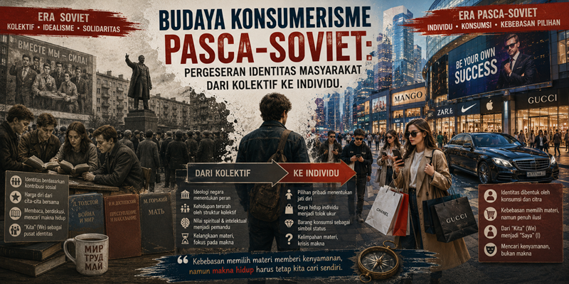 Budaya Konsumerisme pasca-Soviet Pergeseran Identitas Masyarakat dari Kolektif ke Individu
