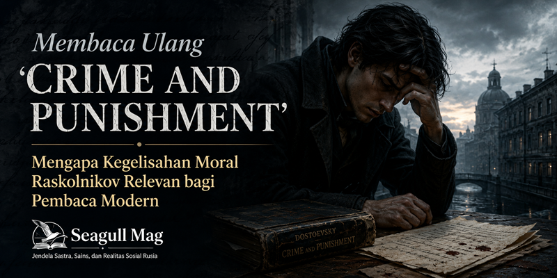 Membaca Ulang 'Crime and Punishment' Mengapa Kegelisahan Moral Raskolnikov Relevan bagi Pembaca Modern