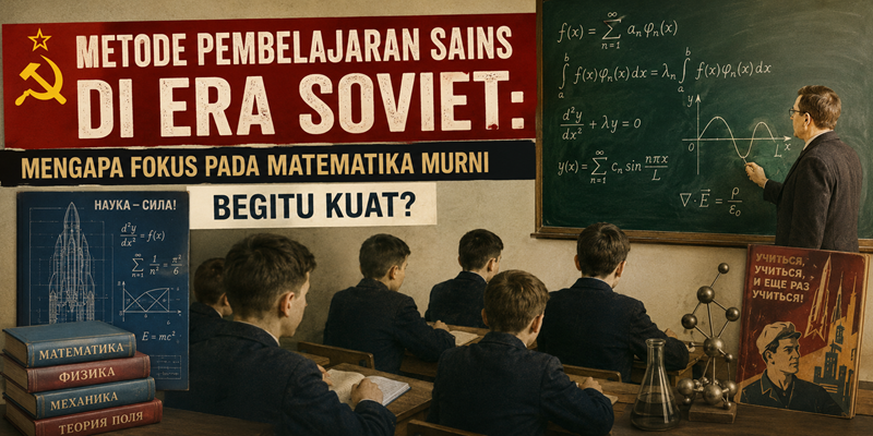 Metode Pembelajaran Sains di Era Soviet Mengapa Fokus pada Matematika Murni Begitu Kuat