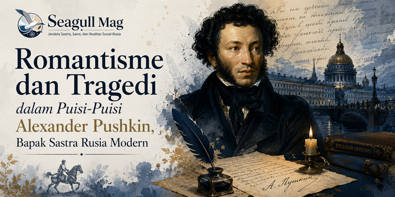 Romantisme dan Tragedi dalam Puisi Alexander Pushkin Bapak Sastra Rusia Modern