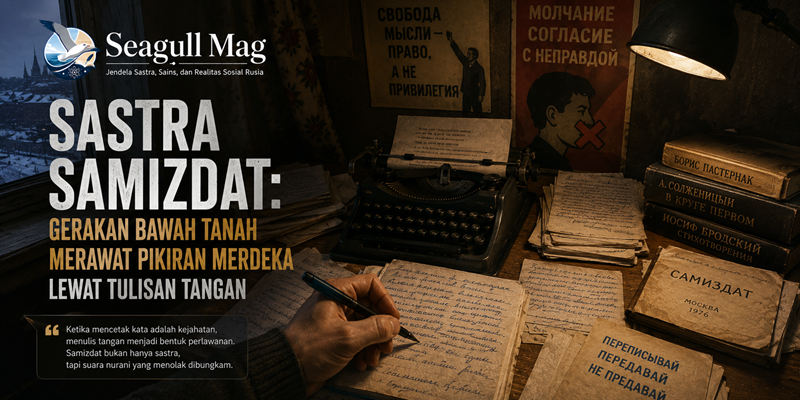 Sastra Samizdat Gerakan Bawah Tanah Merawat Pikiran Merdeka Lewat Tulisan Tangan