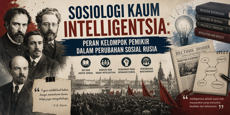 Sosiologi Kaum Intelligentsia Peran Kelompok Pemikir dalam Perubahan Sosial Rusia