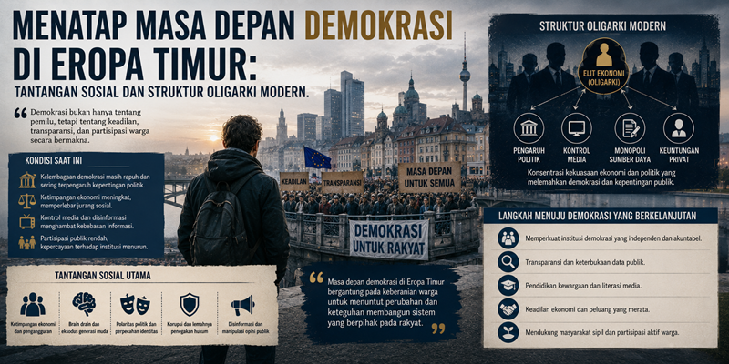 Menatap Masa Depan Demokrasi di Eropa Timur Tantangan Sosial dan Struktur Oligarki Modern